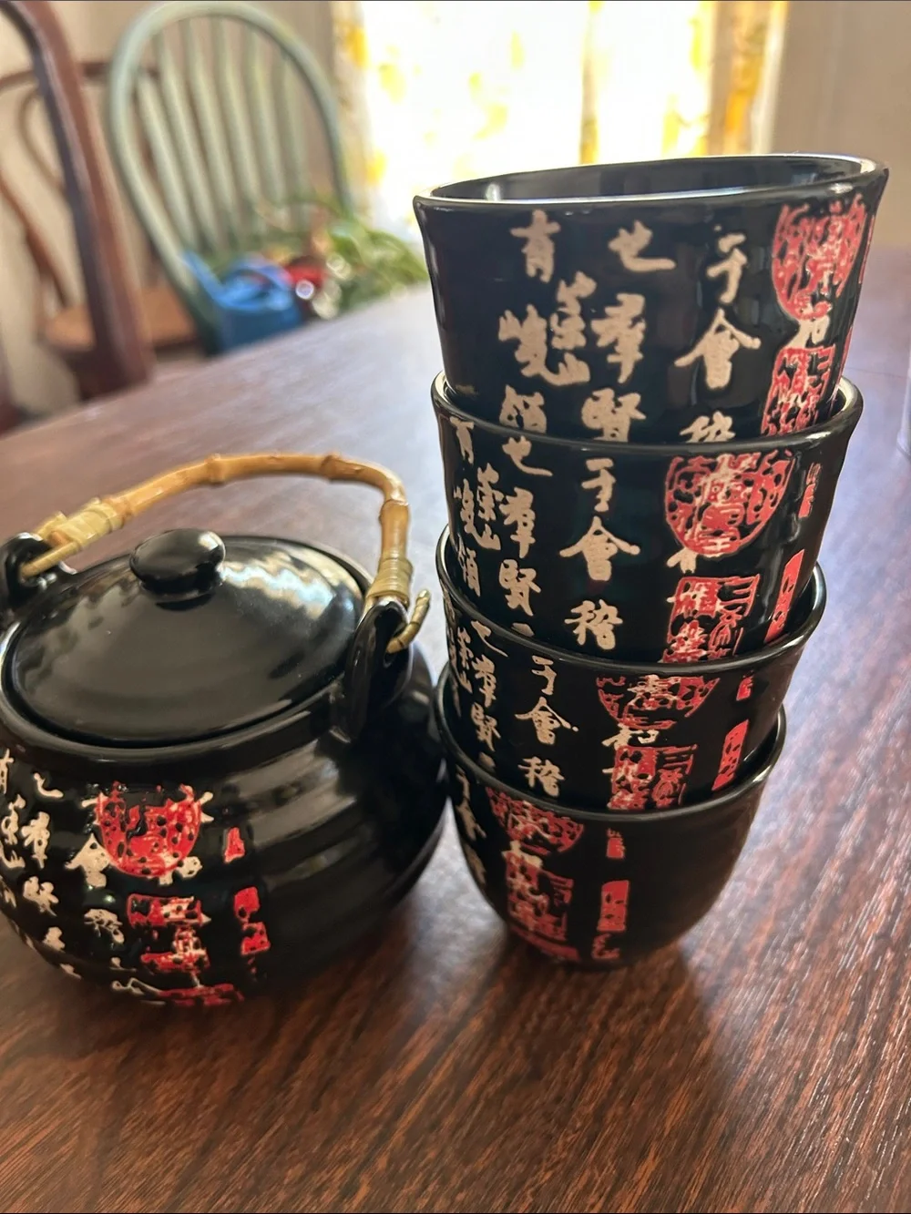 Simple Dining chinese calligraphic